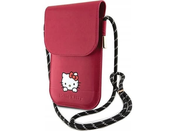 Hello Kitty lærveske Daydreaming Cord (HKOWBSKCDKP) rosa farge
