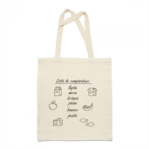 SACOSA CUMPARATURI BUMBAC CU PRINT