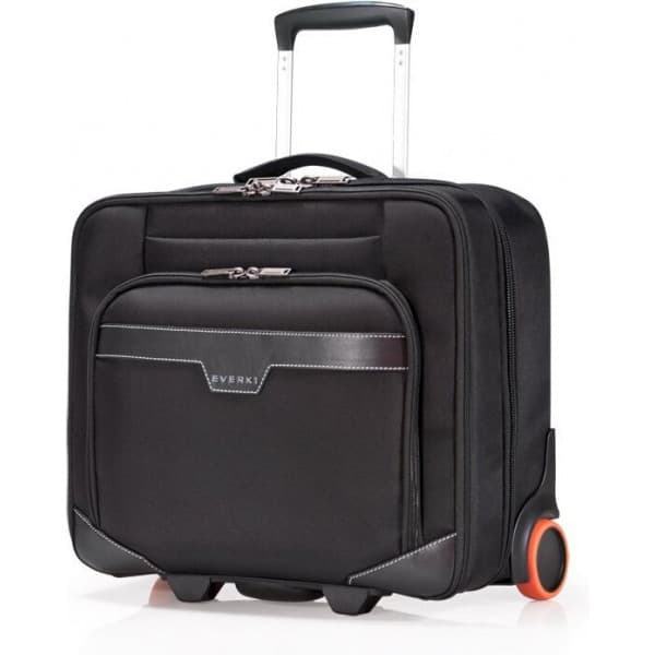Everki Journey Laptop Trolley -lentolaukku, musta