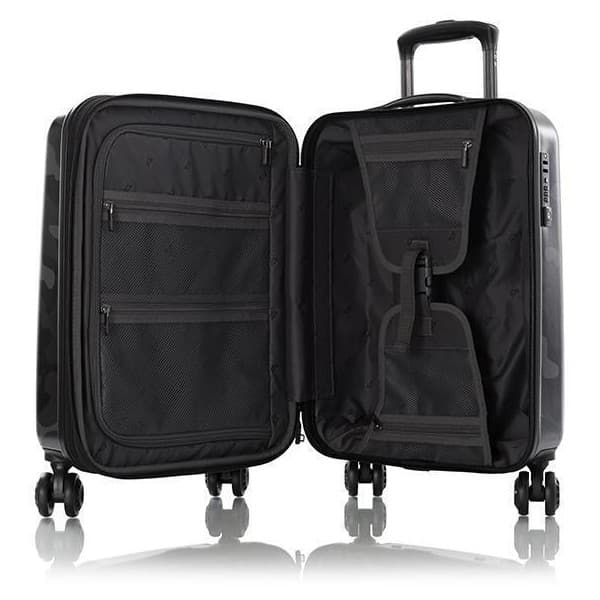 Heys Black Camo Fashion Spinner 53 cm - rejsetaske