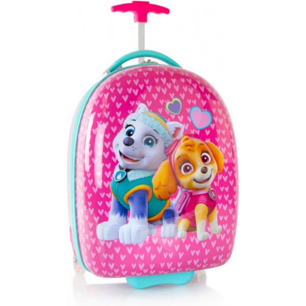 Heys Nickelodeon Paw Patrol børnekuffert, lyserød/turkis