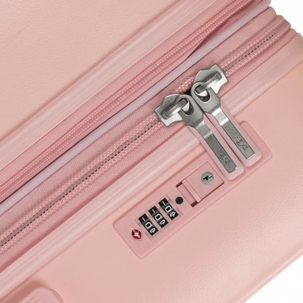 Heys Pastel Blush L 76 cm -resväska, ljusrosa