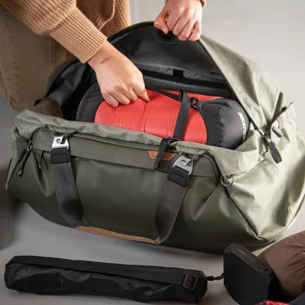 Peak Design Travel Duffel 65L -duffelilaukku, salvia