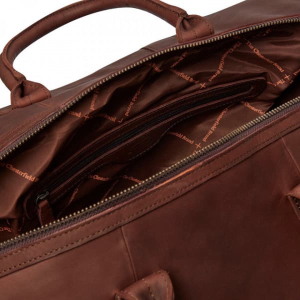 The Chesterfield Brand Portsmouth -rejsetaske, brun