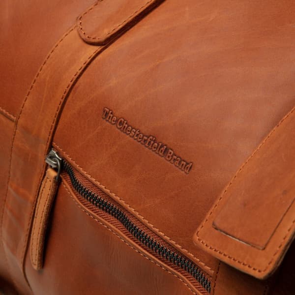 The Chesterfield Brand Portsmouth -rejsetaske, konjakk