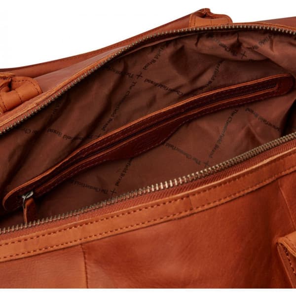 The Chesterfield Brand Portsmouth -rejsetaske, konjakk