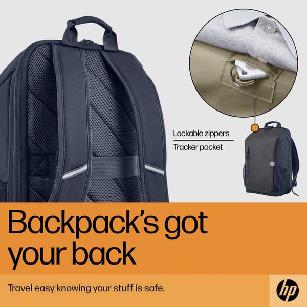 Hp Laptop Taske Travel 15.6´´ Grå