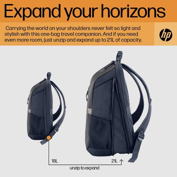 Hp Laptop Taske Travel 15.6´´ Grå
