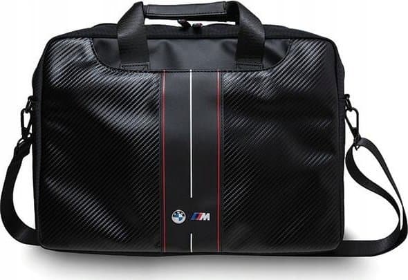 Veske BMW BMCB15COMSCAKL 16" sort/svart Carbon Blue Stripes
