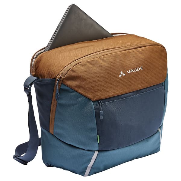 Vaude Bike Laukku Cycle Messenger Ruskea,Sininen L