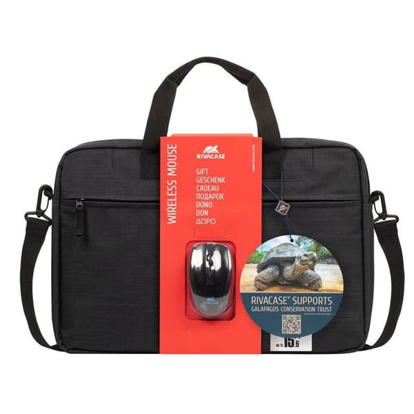 Rivacase Portfölj För Bärbar Dator 8038 15.6´´ Svart