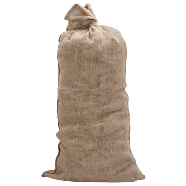 vidaXL jutesække 10 stk. 65x135 cm 100 % jute 220 g/m2 - Kufferter & tasker