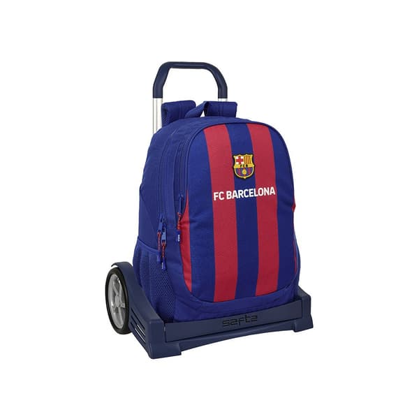 Safta F.c Barcelona With Evolution Ryggsäck Med Hjul