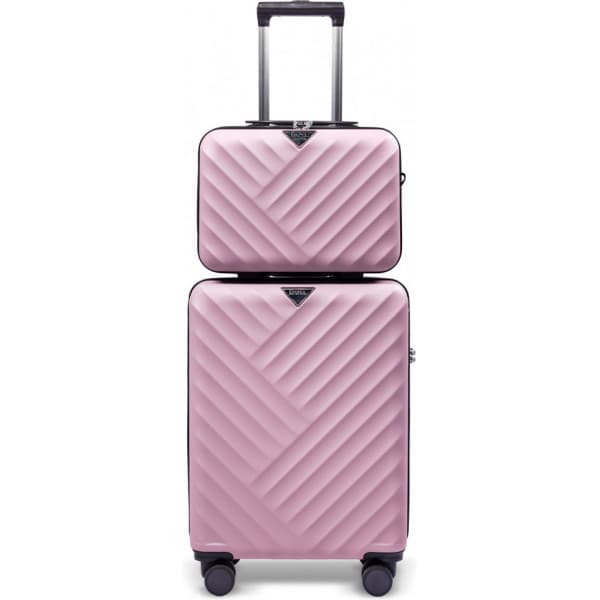 Feru Malibu 55 cm resväska och litet bagage, lila