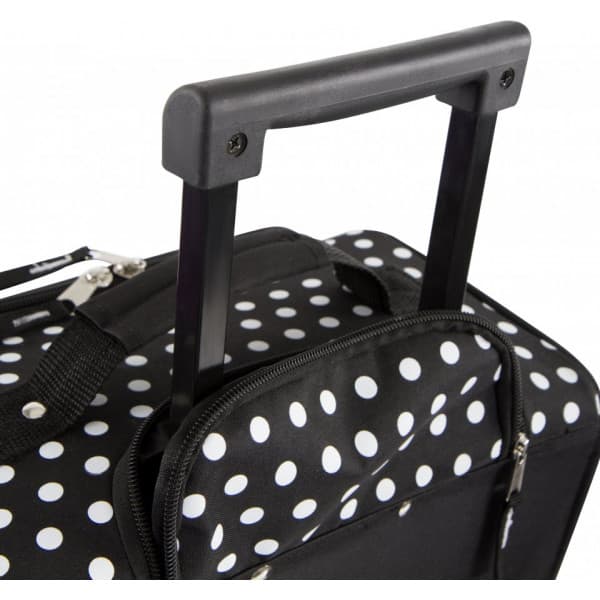 Heys Black with Dots -lasten matkalaukku, musta