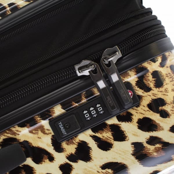 Heys Brown 66 cm kuffert, leopard