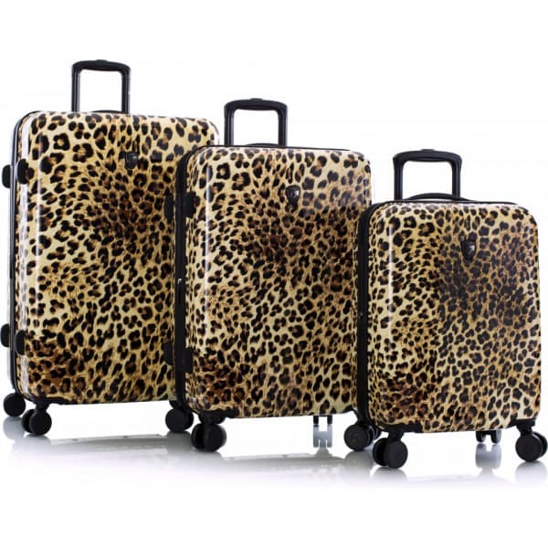 Heys Brown 66 cm kuffert, leopard