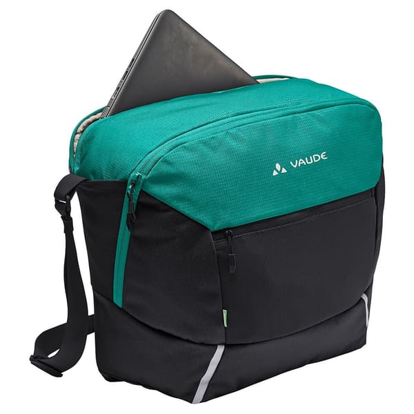 Vaude Bike Cycle Messenger Laukku Vihreä,Musta L