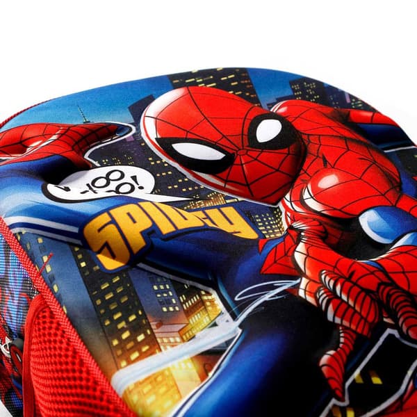 Karactermania Marvel Spiderman Mighty Small 3d-rygsæk Med Hjul Flerfarvet