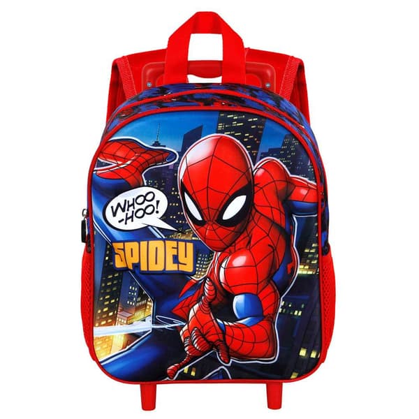 Karactermania Marvel Spiderman Mighty Small 3d-rygsæk Med Hjul Flerfarvet