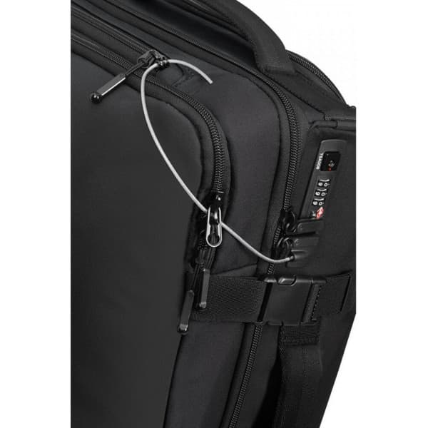 Samsonite Securipak 2.0 Duffle on Wheels -resväska, 52 cm, svart