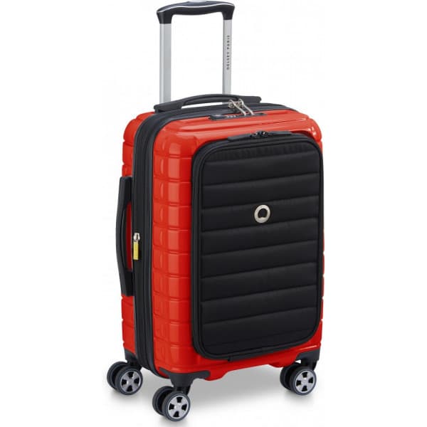 Delsey Shadow 5.0 Expandable Business 55 cm resväska, röd/svart