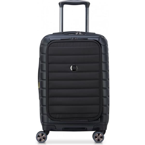 Delsey Shadow 5.0 Expandable Business 55 cm resväska, svart/svart