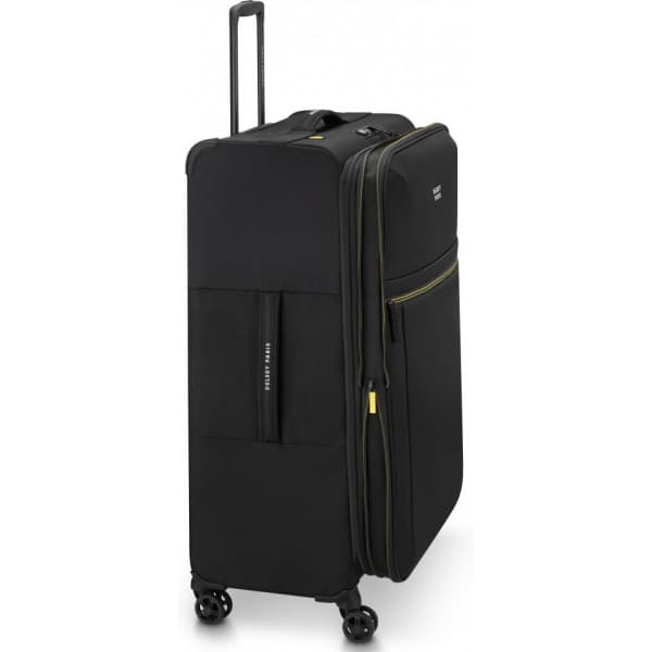 Delsey Brochant 3 4W Expandable 78 cm resväska, svart