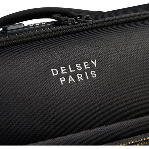 Delsey Brochant 3 Slim 4W 55 cm -matkalaukku, musta