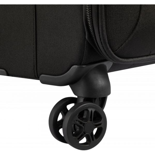 Delsey Brochant 3 Slim 4W 55 cm -matkalaukku, musta