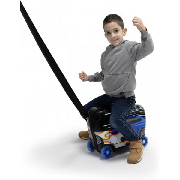 Heys Kids Ride-On -resväska, racingbil