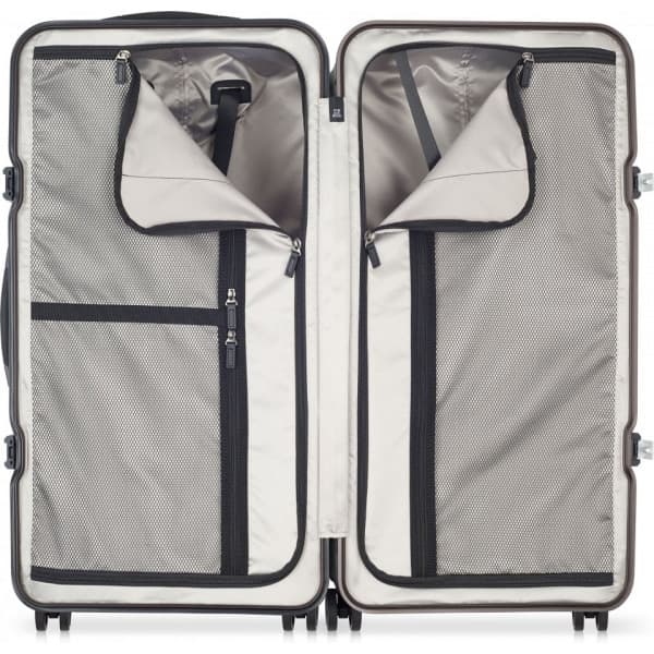 Delsey Peugeot Voyages 80 cm -matkalaukku, harmaa