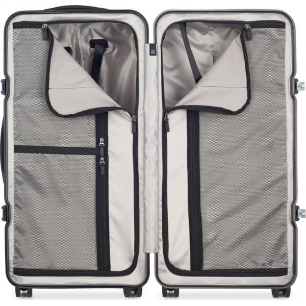 Delsey Peugeot Rejser 80 cm kuffert, sølv