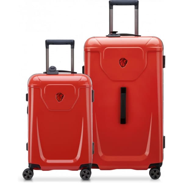 Delsey Peugeot Voyages 55 cm -matkalaukku, punainen