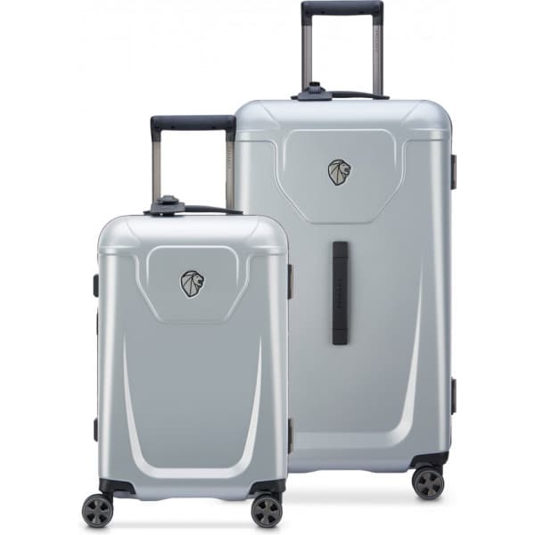 Delsey Peugeot Voyages 55 cm -matkalaukku, hopea
