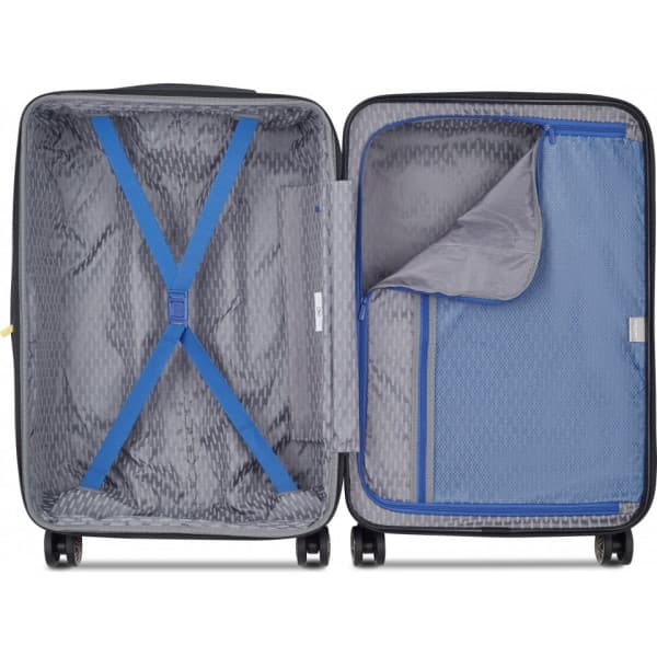 Delsey Air Armour Expandable 68 cm resväska, djupblå