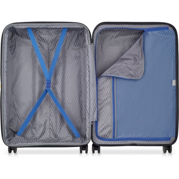 Delsey Air Armour Expandable 77 cm kuffert, dybblå