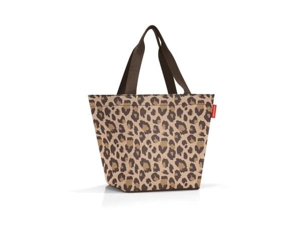 reisenthel ostoskassi shopper M LEO MACCHIATO synteettinen kuitu ruskea ZS6048 (ZS6048) (ZS6048)