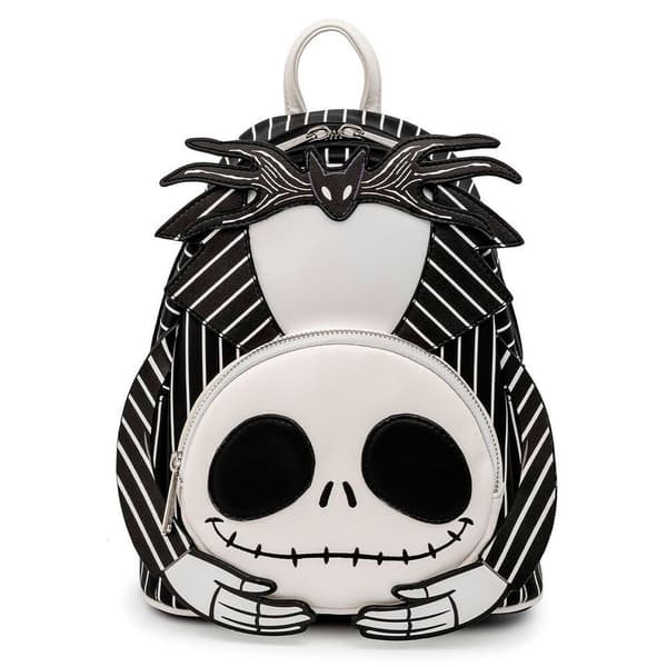 Loungefly Rygsæk The Nightmare Before Christmas Jack Skellington 26 Cm Sort