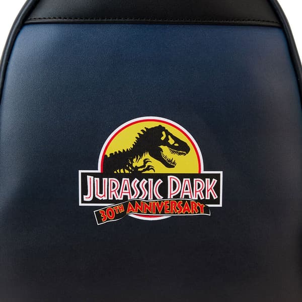 Loungefly Jurassic Park 30-års Jubilæumsrygsæk 26 Cm Grå