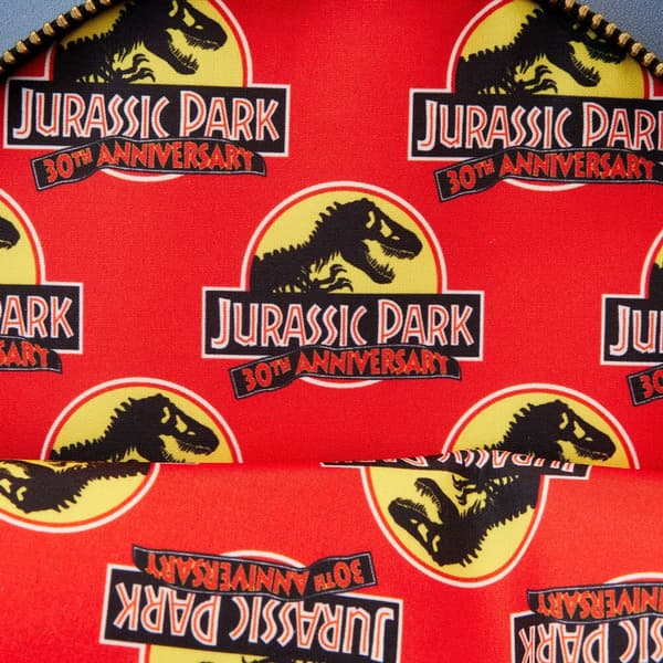 Loungefly Jurassic Park 30-års Jubilæumsrygsæk 26 Cm Grå
