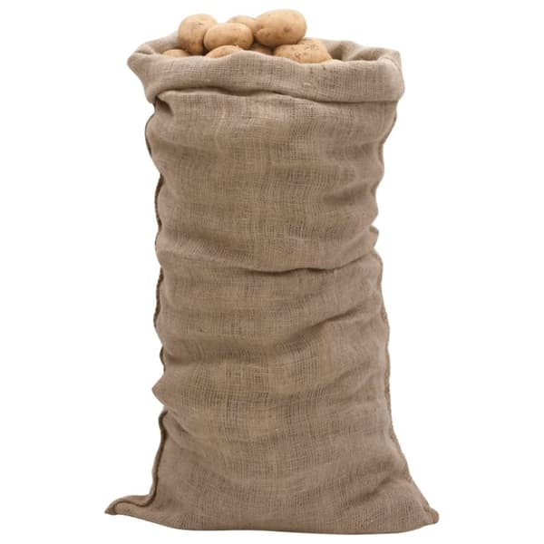 Jutesäckar 10 st 65x135 cm 100% jute 220 gsm