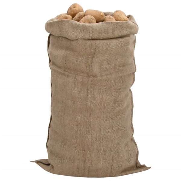 Jutesäckar 10 st 65x135 cm 100% jute 340 gsm