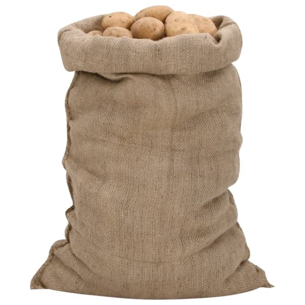 Jutesäckar 5 st 60x105 cm 100% jute 340 gsm