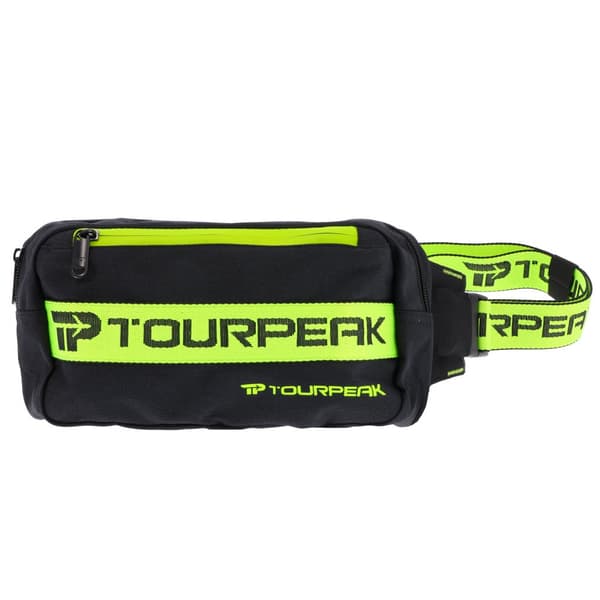 TOURPEAK skuldertaske - sort med justerbar rem