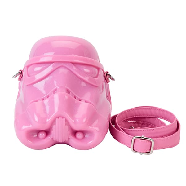 Loungefly Stormsoldat Neonstil Rosa Formad Crossbody-väska