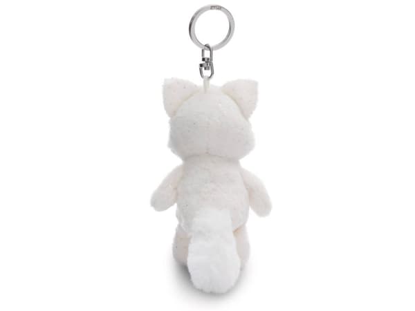 NICI 61271, Nyckelkedja, Vit, Polyester, Figur, Unisex, 50 mm