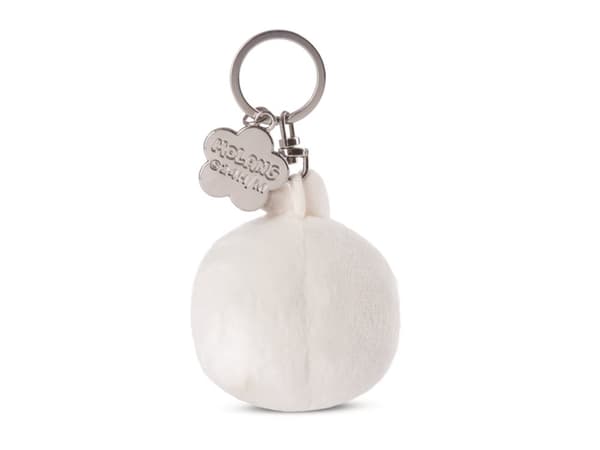 NICI MOLANG, Nyckelring, Multifärg, Vit, Metall, Polyester, Rund, 3 År, 60 mm