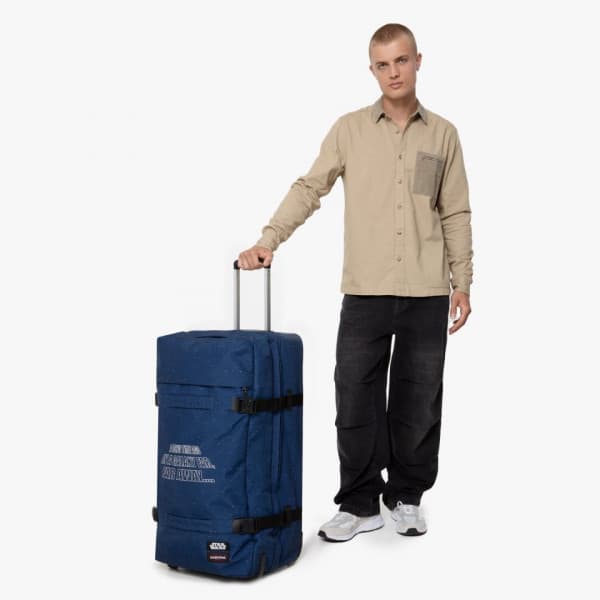 Eastpak TRANSIT'R L Star Wars 79 cm -resväska, stjärnor navy