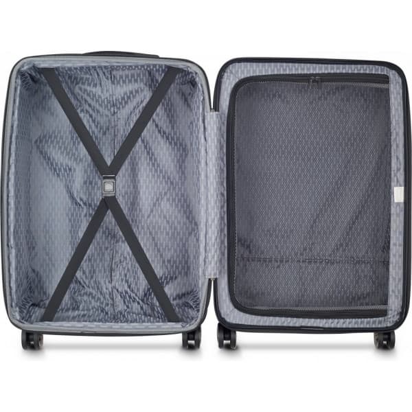 Delsey Air Armour Expandable 68 cm kuffert, sort